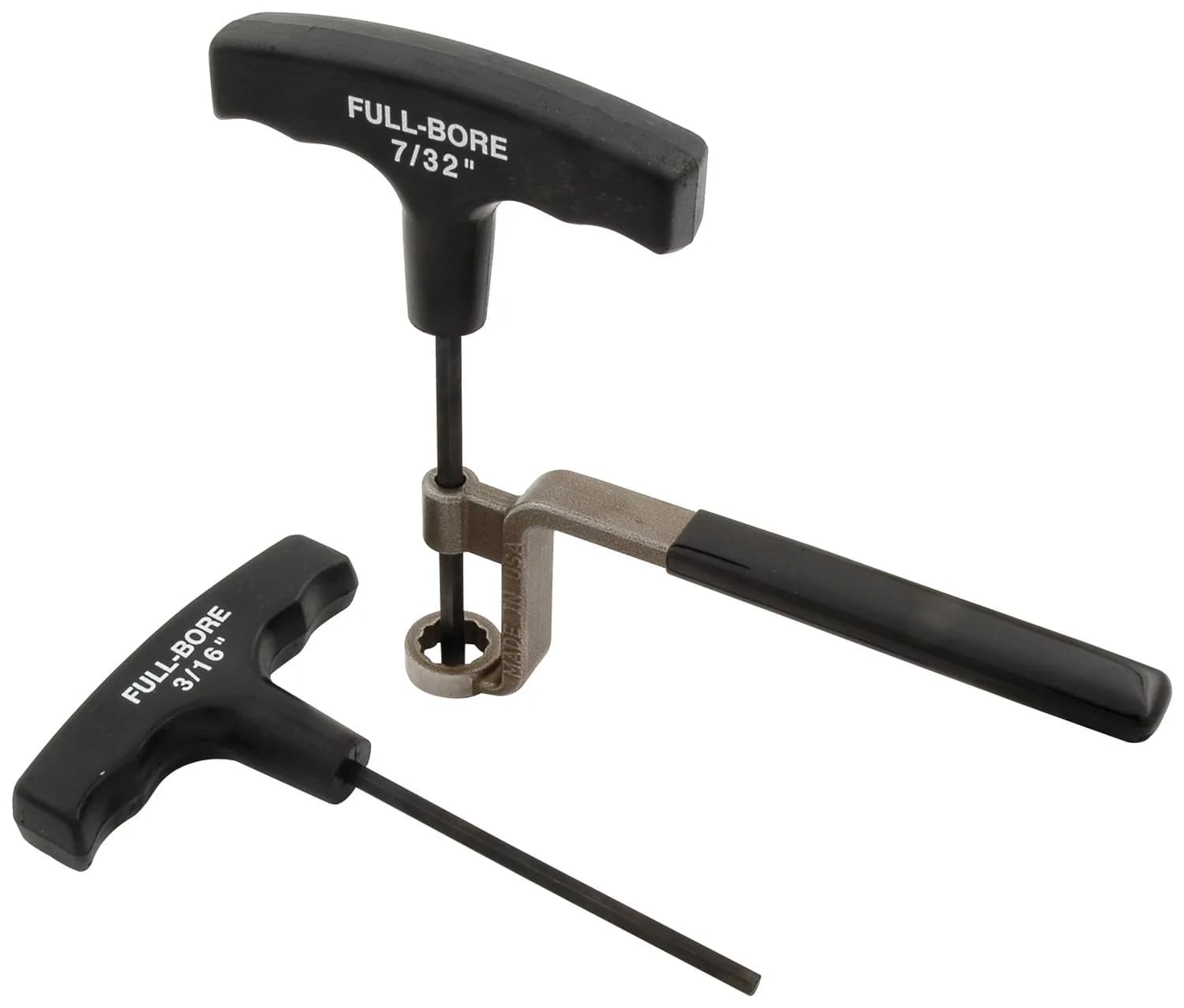 Allstar Performance Valve Lash Wrench for Stud Girdles Assemblies | 9/16in Box End & Allen Wrenches, Black - main product image