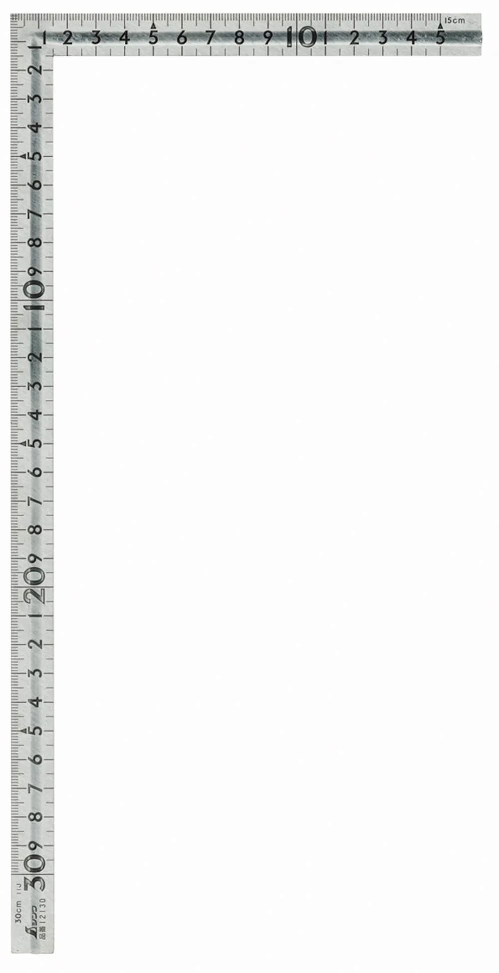 Shinwa Sokutei Curved Scale 30cm Stainless Steel Grooved Small | Precise DIY Tool - main product image