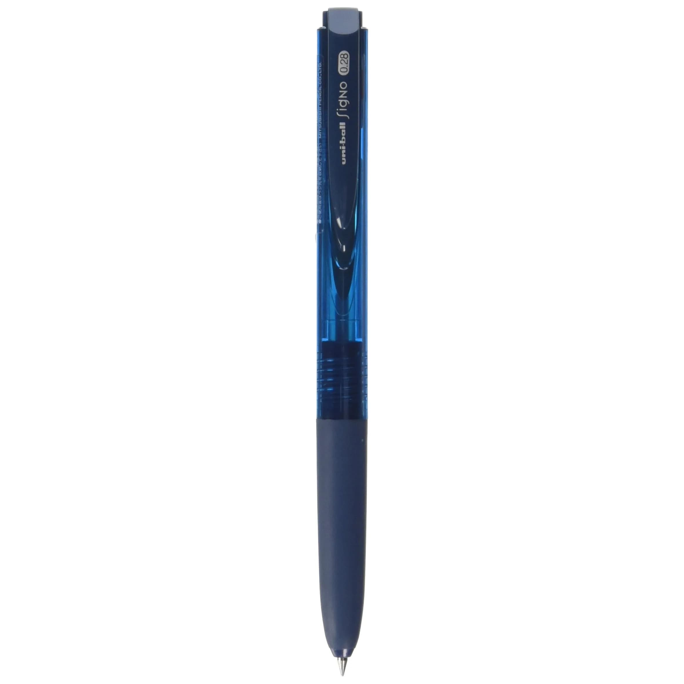 Uni-Ball Signo RT1 Ballpoint Pen 0.28mm Blue Black | Smooth Ink Flow - main product image