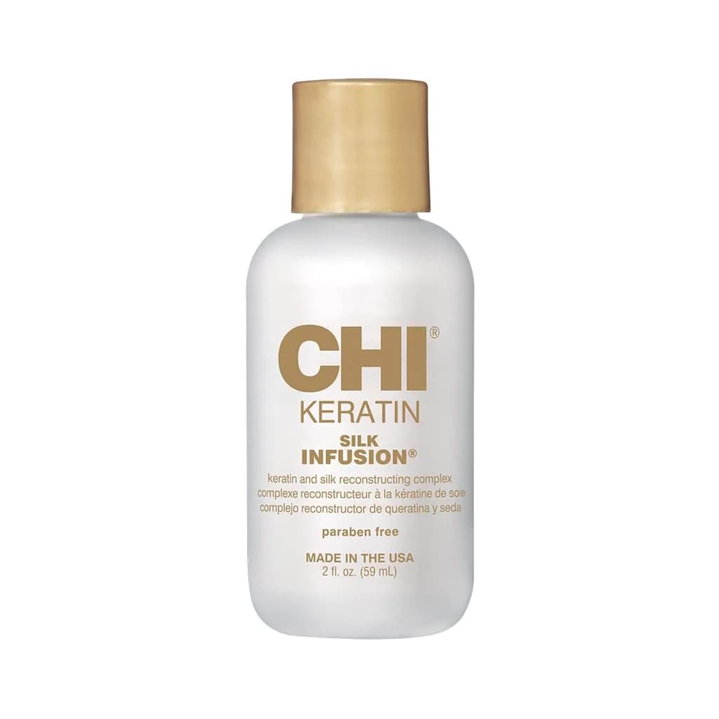 CHI Keratin Silk Infusion, 2 Fl Oz | Strengthens & Hydrates Dry Hair, Cruelty-Free - main product image