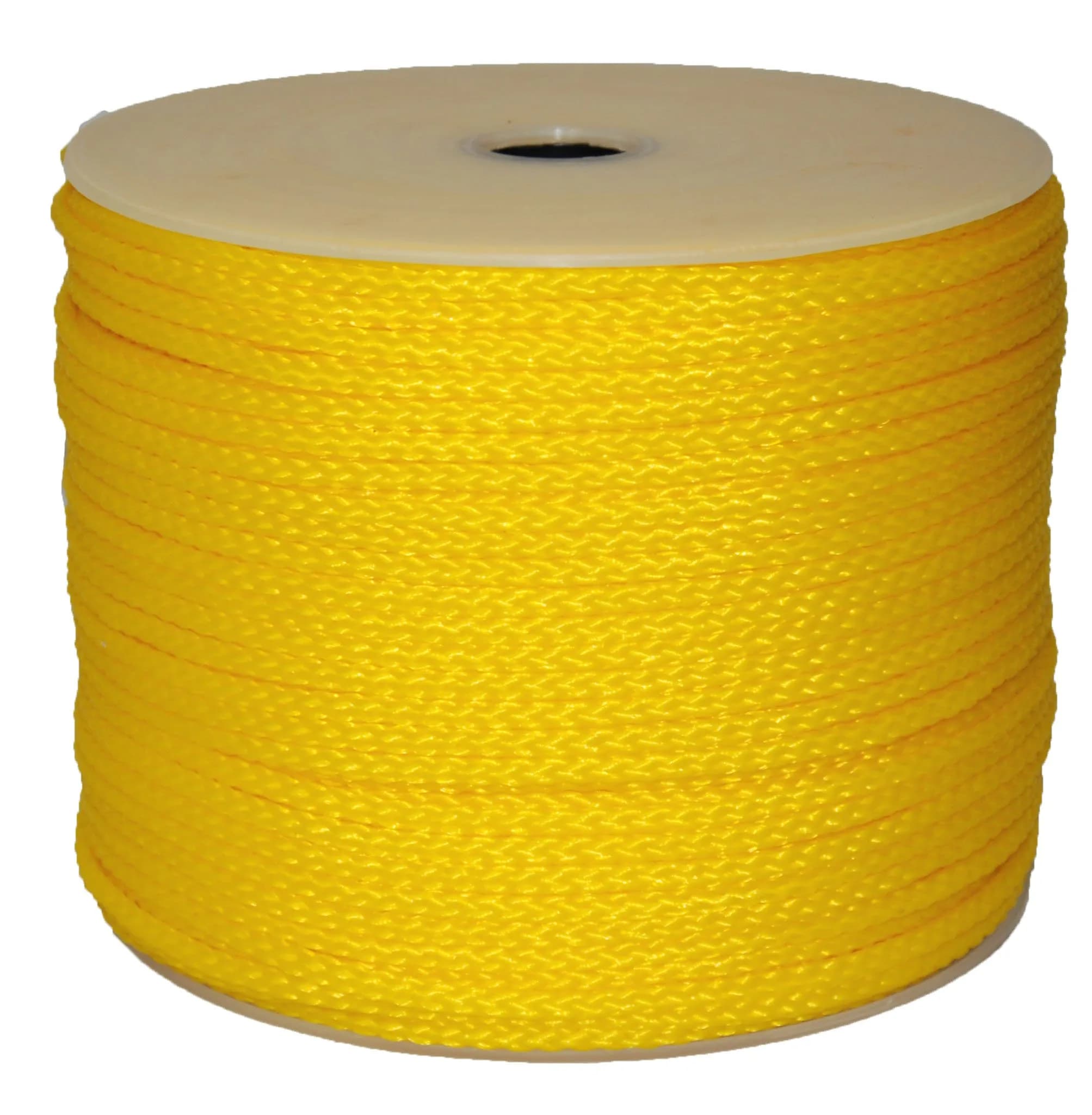 T.W Evans Cordage 27-302 1/4-Inch by 500-Feet Yellow Polypro Rope | Floats & Easy to Splice - main product image