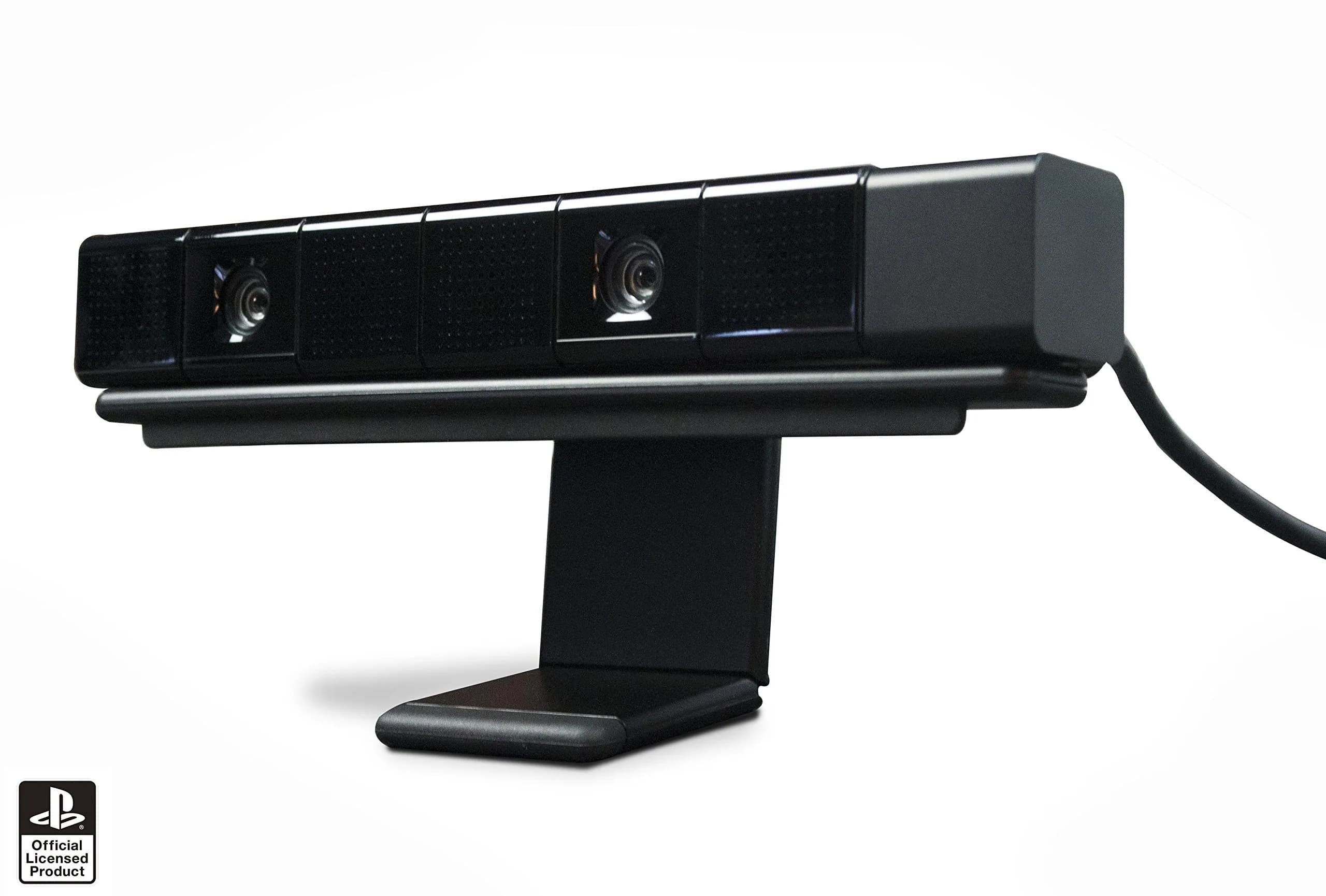 4Gamers Playstation 4 Officially Licensed Camera Clip for PS4 | Adjustable TV Compatibility