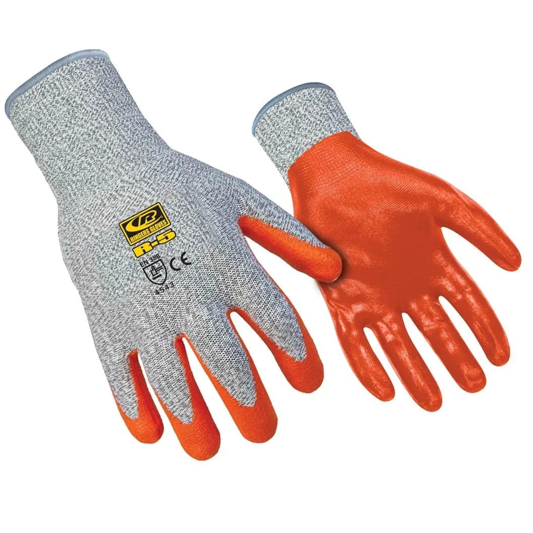 Ringers R-5 R-Flex Nitrile High Dexterity Safety Glove X-Large | CE & ANSI Level 3 & 5 Cut Protection - main product image