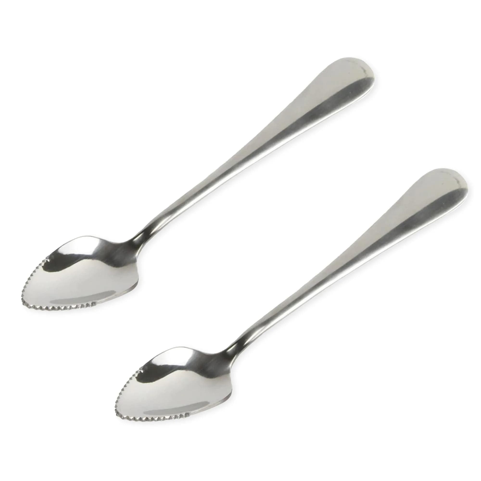 Chef Craft Serrated Grapefruit Spoon 6.5 Inches | Stainless Steel, Dishwasher Safe - main product image