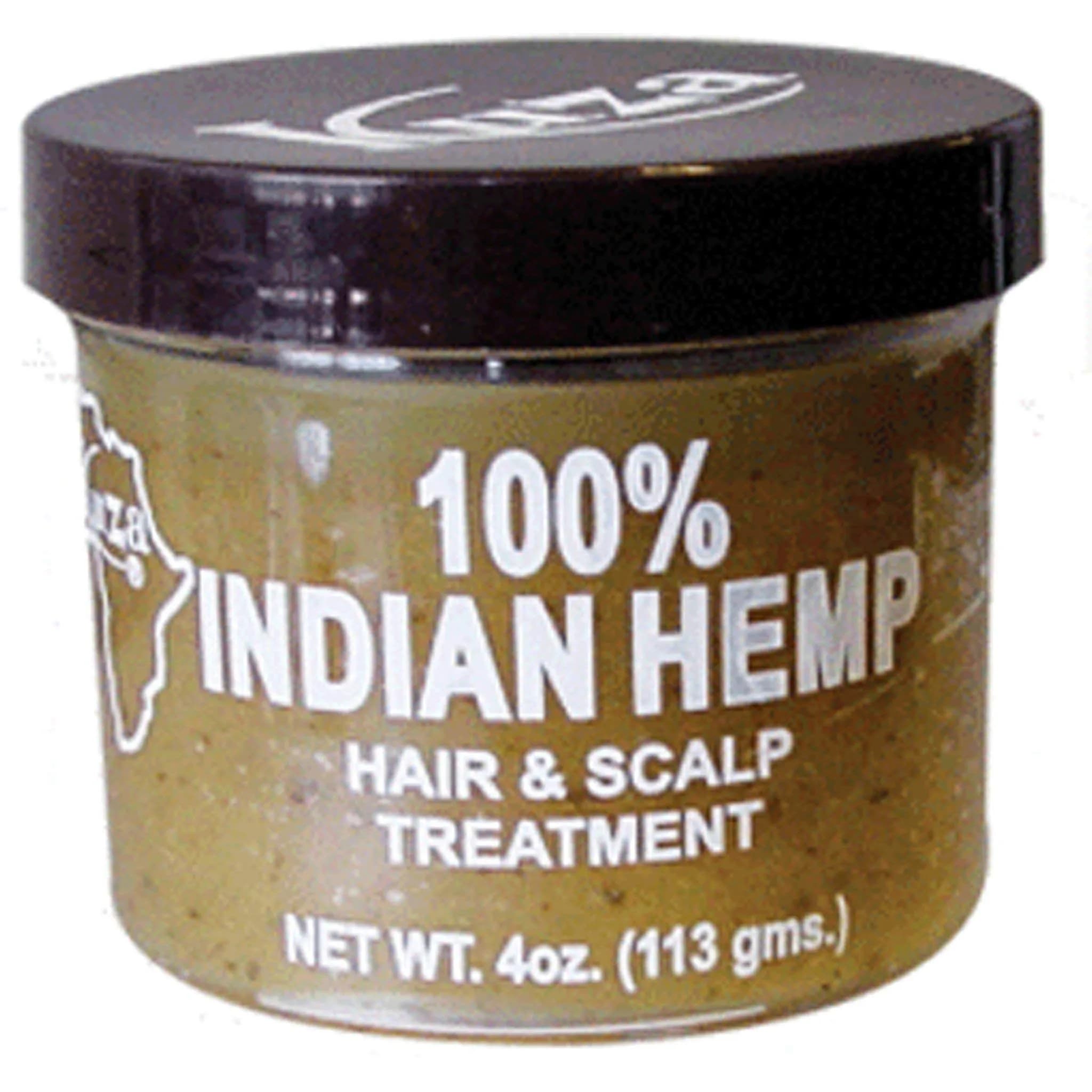 Kuza 100% Indian Hemp Hair & Scalp Treatment 118ml (4 Fl Oz) | For Textured Hair & Scalp Health
