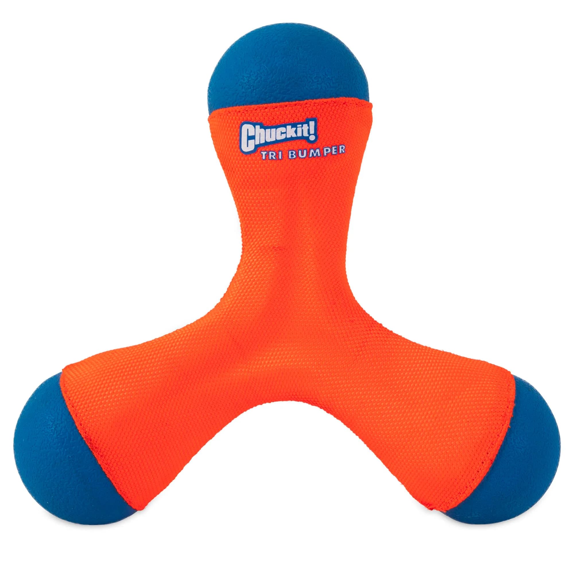 Chuckit! Tri-Bumper Fetch & Tug Dog Toy Medium | Floats & Tumbles for Exciting Fetch - main product image