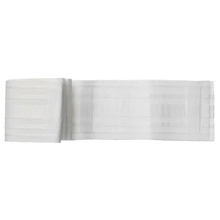 IKEA Kronill Gathering Heading Tape for Pleated Curtains 3 Inch White Polyester | Create Hidden Tabs & Pleats - main product image