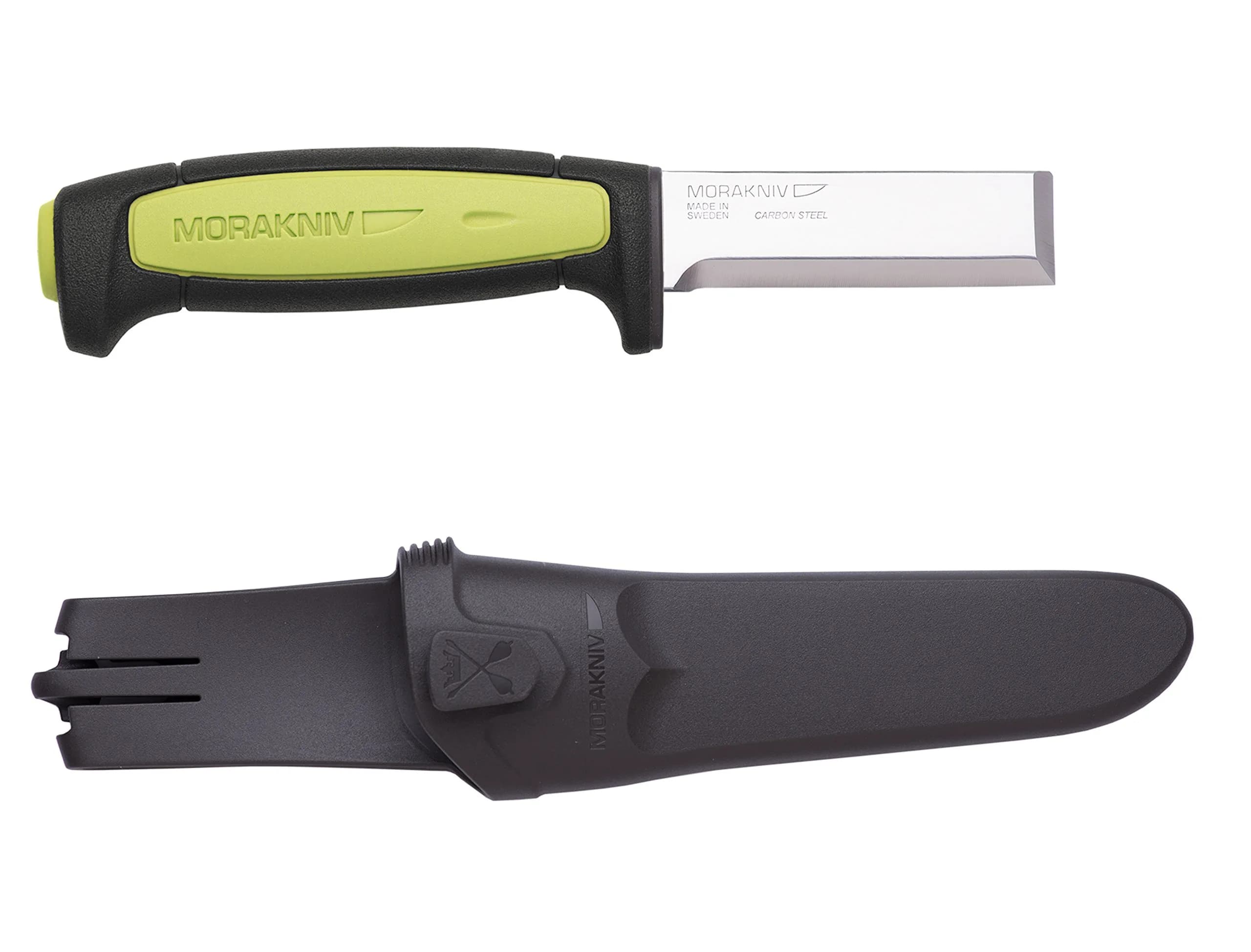 Morakniv Craftline 3 Inch Carbon Steel Wood Chisel with Sheath | Ready-to-Use Edge for Woodworking - main product image