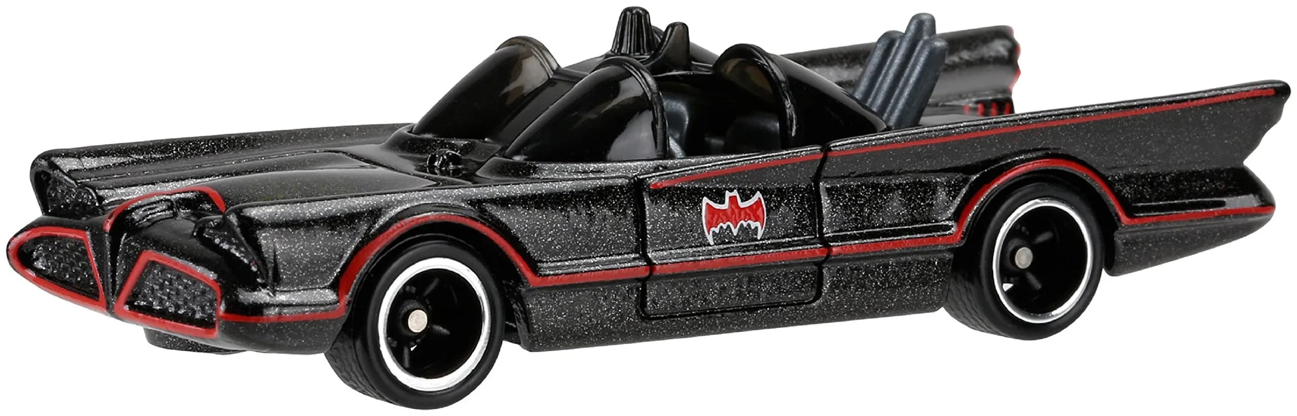 Hot Wheels Retro Entertainment Diecast '66 Batmobile Vehicle | 1:64 Scale, Metal, Modern Design for Adult Collectors - main product image