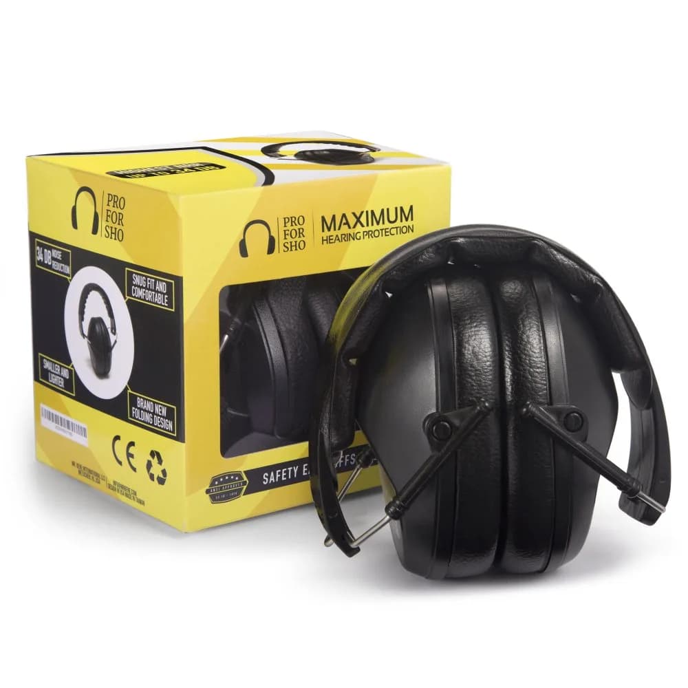 Pro For Sho 34dB NRR Ear Protection Earmuffs | 206g (0.45 lb) Standard - main product image