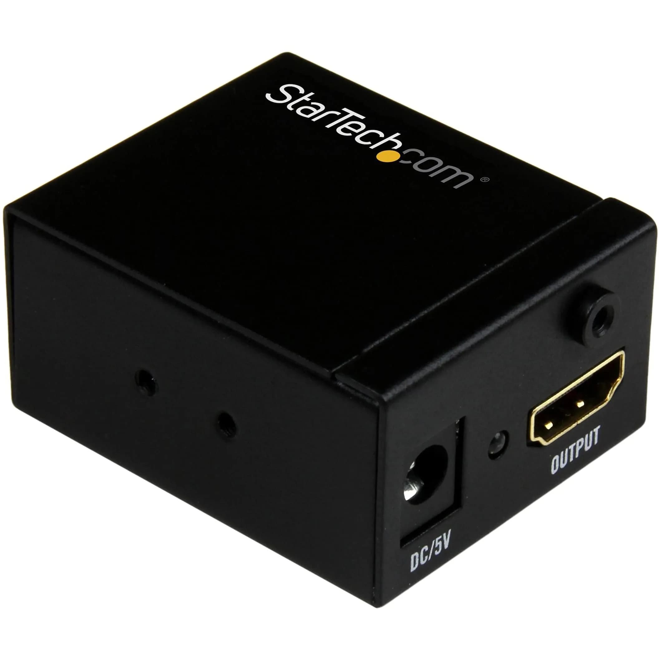 StarTech.com HDMI Signal Booster 115 ft/35 m | 1080p Signal Repeater & Extender, Black - main product image