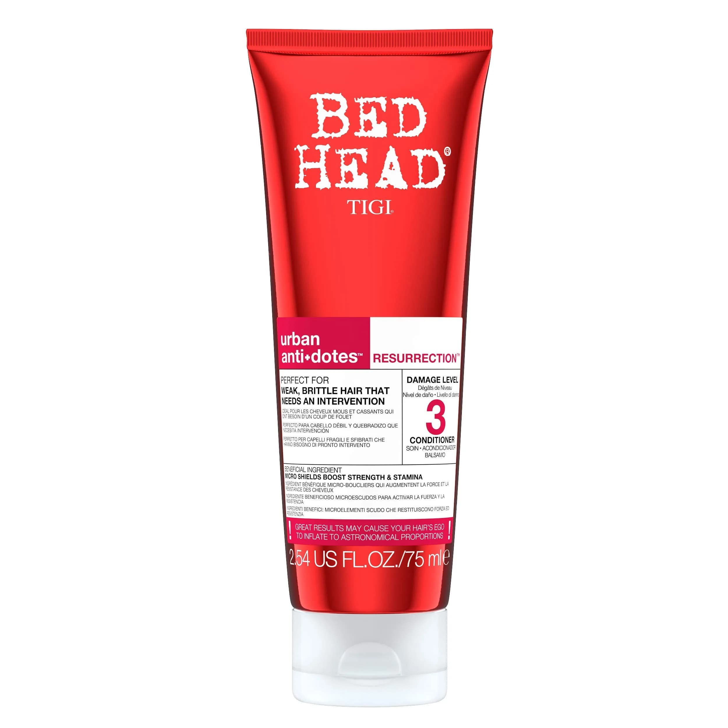 Bed Head Urban Antidotes Resurrection Conditioner 75ml | Hydrating & Repairing for Unisex