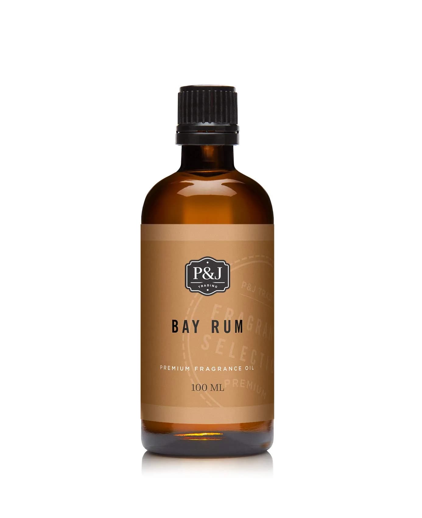 P&J Trading Bay Rum Fragrance Oil 100ml (3.38 fl oz) | USA Imported for Candle & Diffuser Scents - main product image