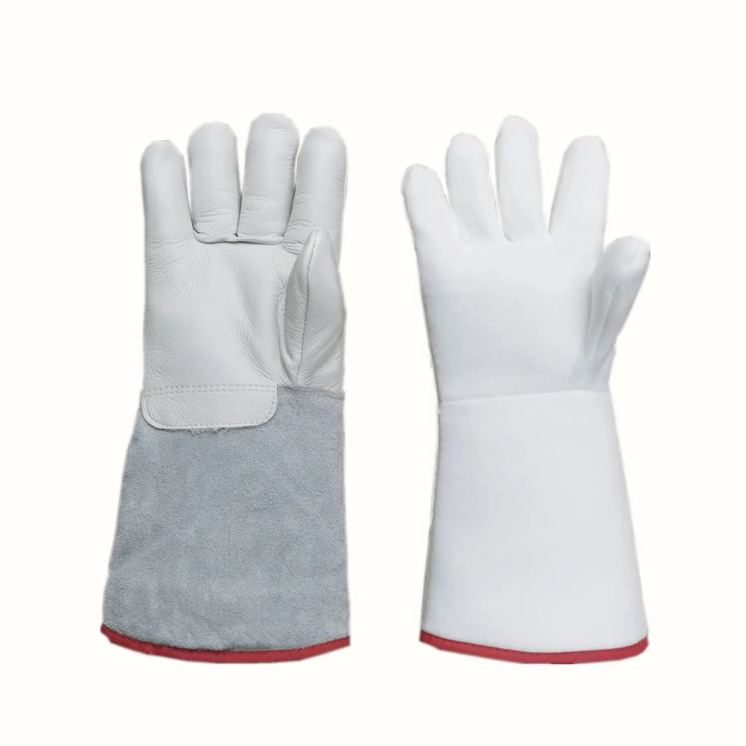 Inf-way Cryogenic Gloves Low Temperature LN2 Protective Gloves 13.8" Mid Arm Length | Tested to EN 511 - main product image