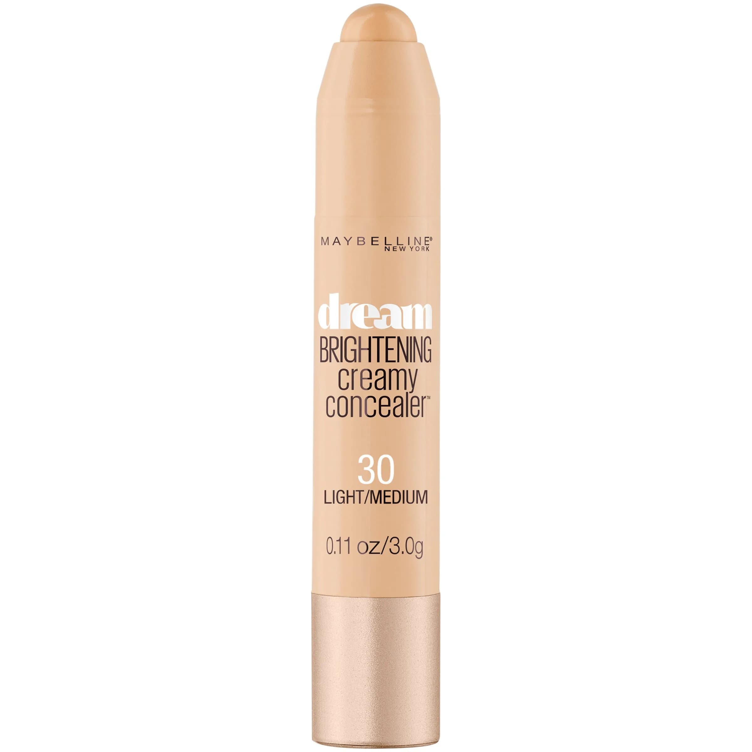 Maybelline Dream Brightening Creamy Concealer Stick, Light/Medium, 3g (0.11 oz) | Illuminates Under Eyes - main product image