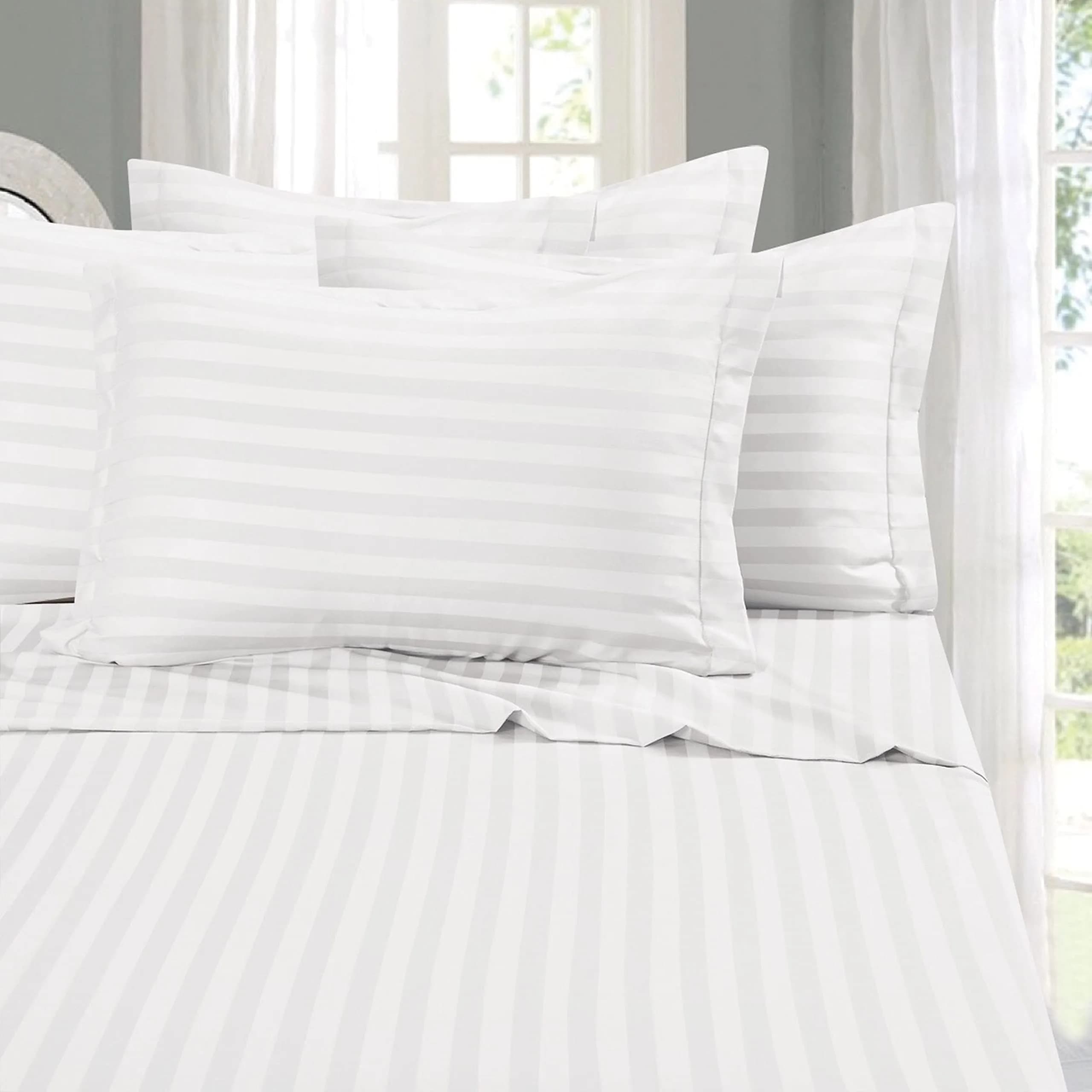 Elegant Comfort Queen Microfiber 6-Piece Sheet Set | Wrinkle-Resistant, 1500 Thread Count, Luxurious & Soft - main product image