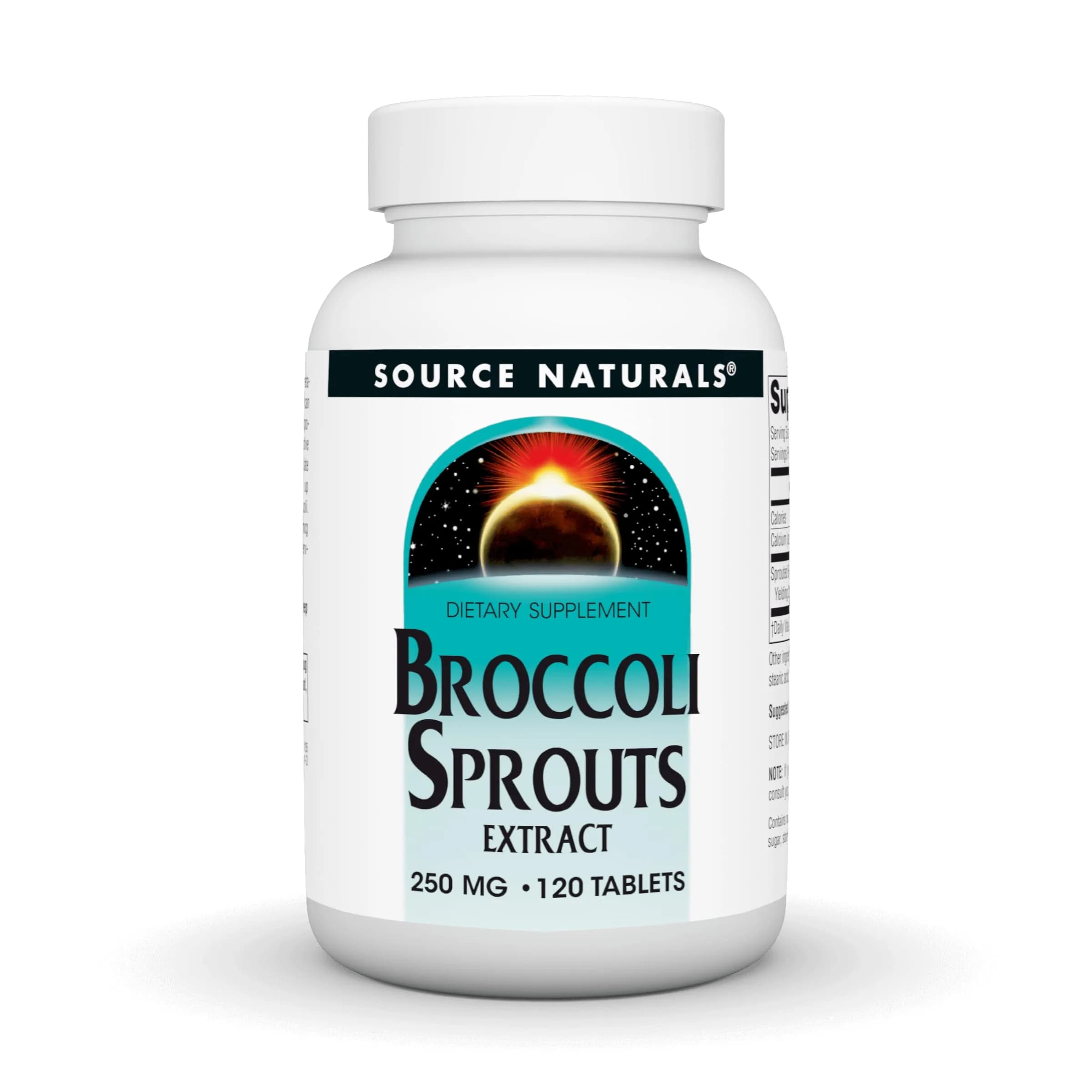 Source Naturals Broccoli Sprouts Extract, 250 mg | 120 Tablets for Immune Support in India