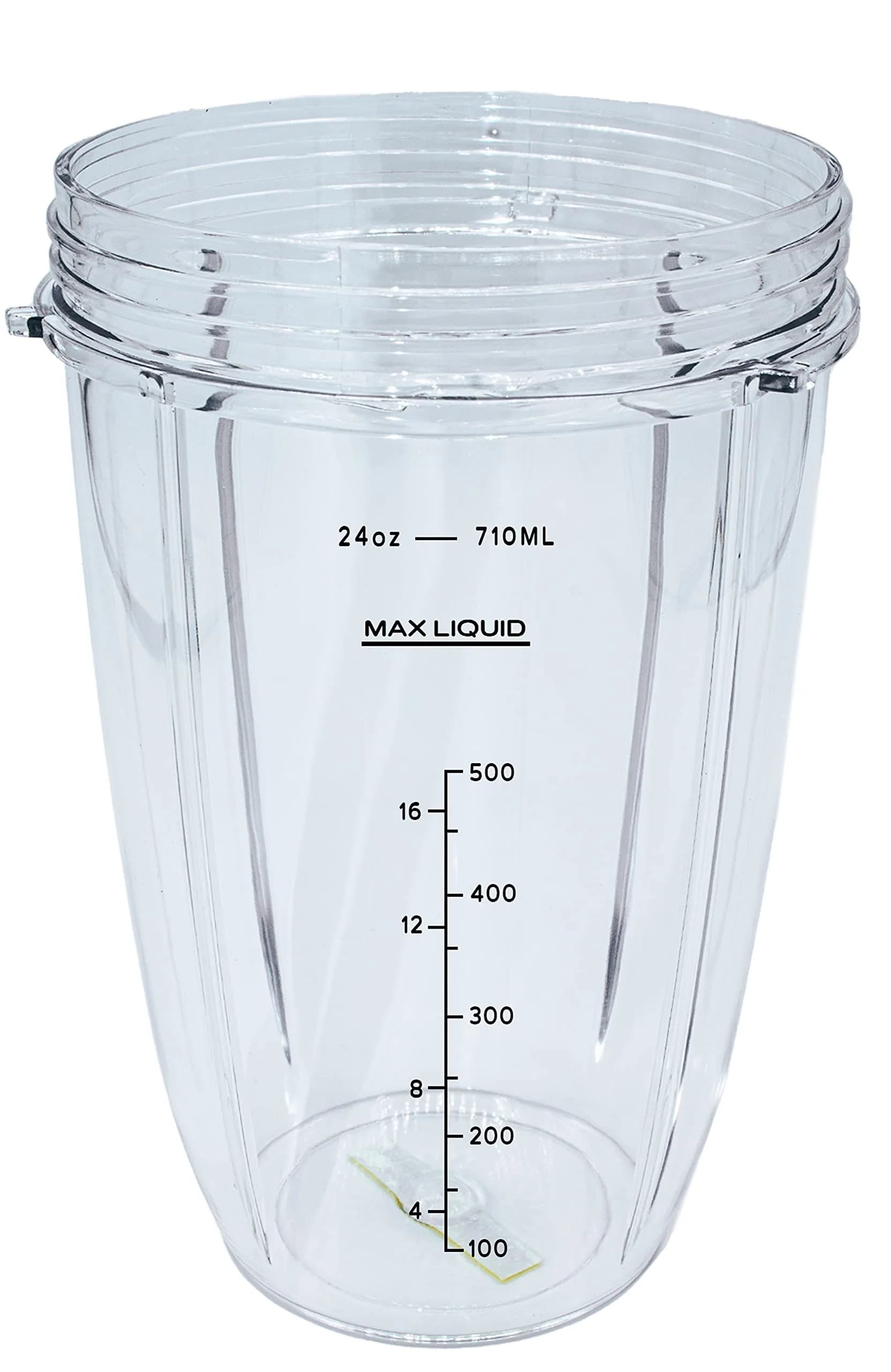Blendin Clear Tall Jar 709ml (24 Oz) | Replacement Cup for Nutribullet 600W & 900W Blenders - main product image