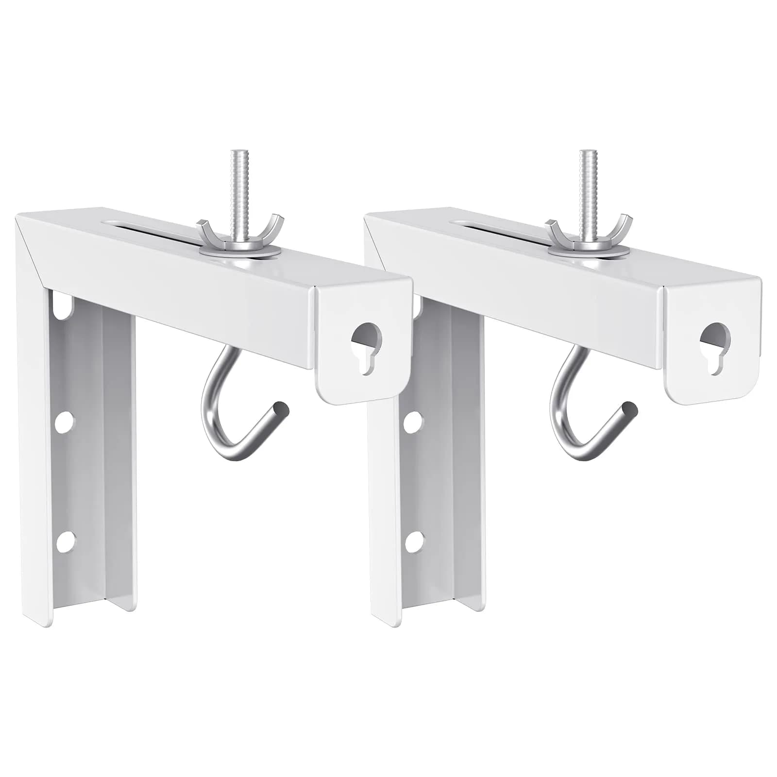 WALI Universal Projector Screen Ceiling Mount, Holds up to 66 lbs | 30kg Capacity L-Brackets - main product image