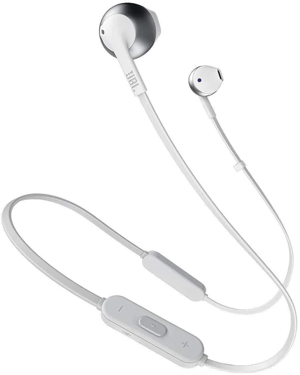 Harman JBL Tune 205BT Wireless In-Ear Headphones Silver | 6-Hour Battery Life - main product image