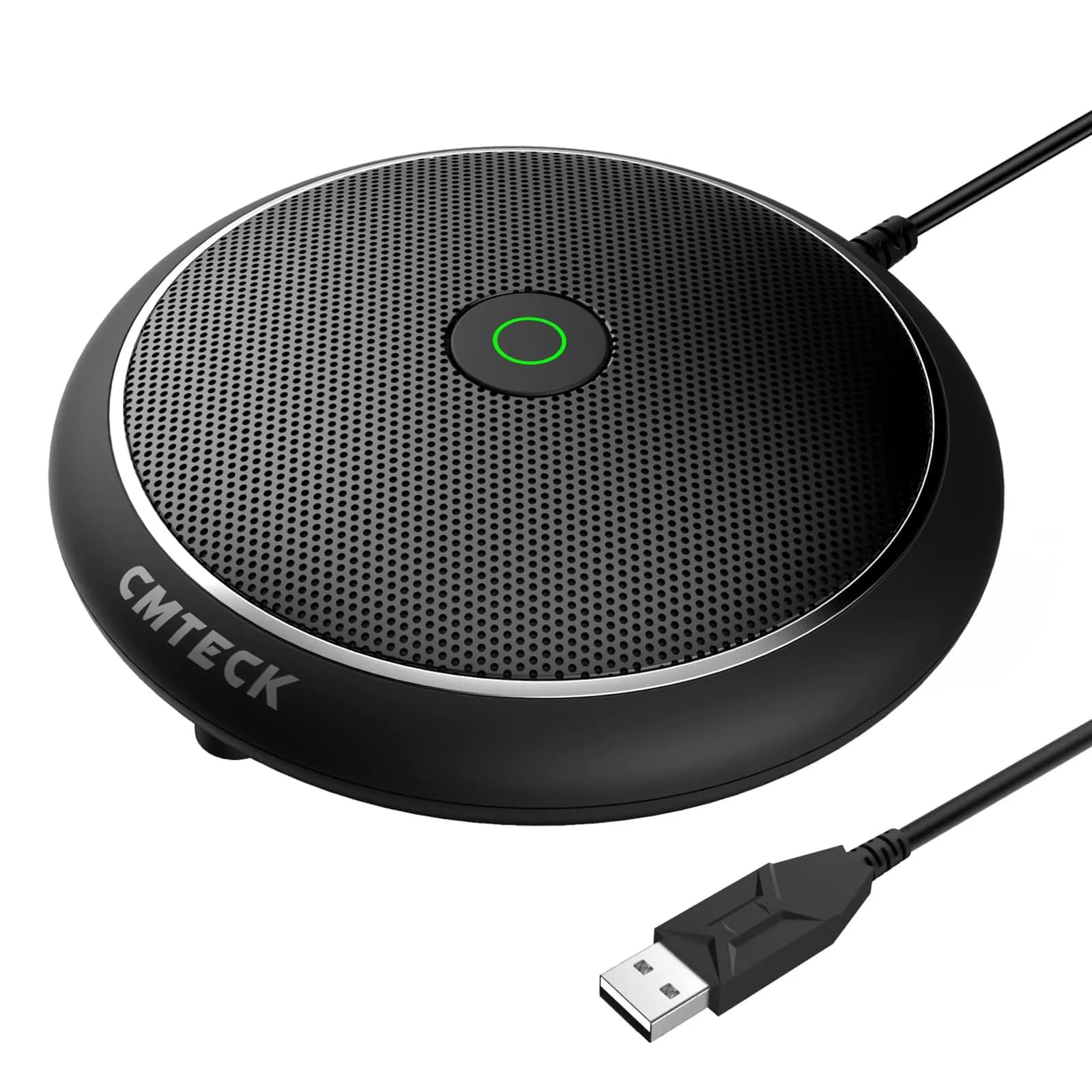 CMTECK Conference USB Microphone 1.8m (6ft) Cable | Plug & Play Omnidirectional Condenser PC Mic - main product image