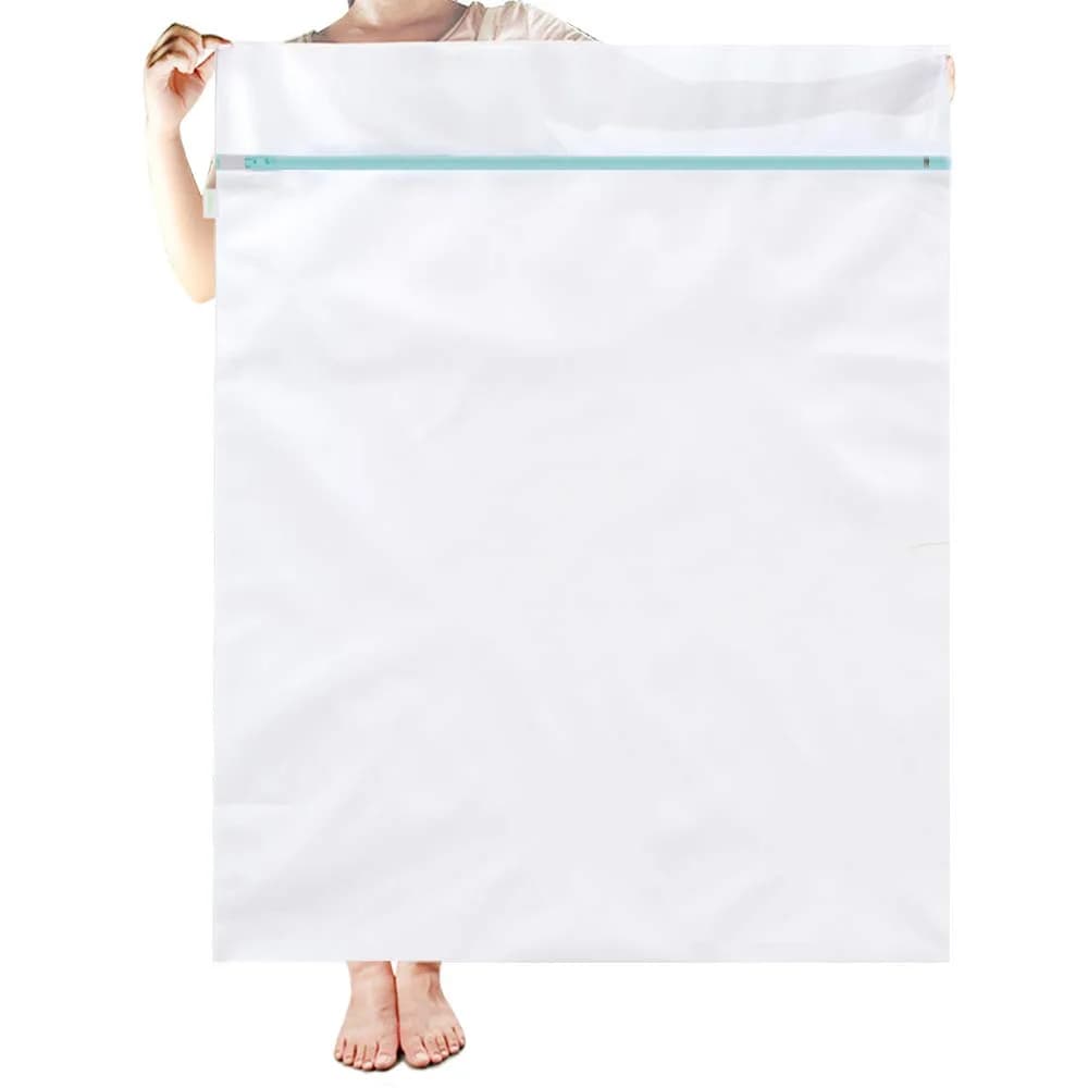 OTraki Extra Large Mesh Laundry Bag 90cm x 110cm (35" x 43") | Durable Zippered Wash Bag for Bedding, Jackets, Delicates - main product image