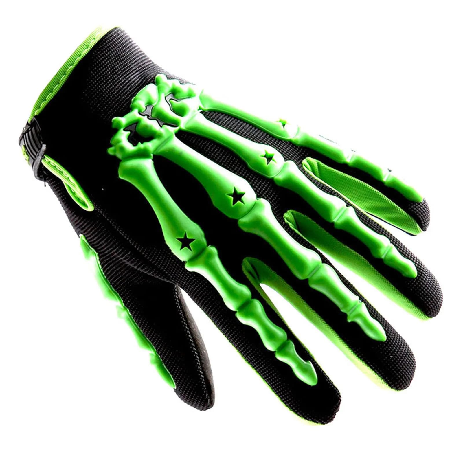1Storm Youth Motocross Gloves Green S (10.16cm x 19.05cm x 2.9972cm) | Tough Knuckle Protection for Bikers