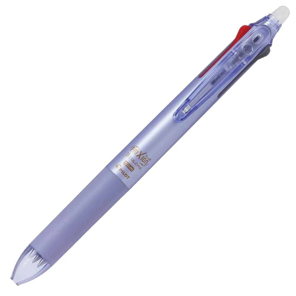 Pilot Erasable Ballpoint Pen, Pearl Violet, 0.38mm | Ultra-Fine, Refillable, Portable for Detailed Writing
