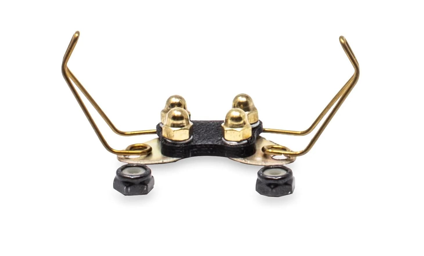 Educator CPAD-011 Winged Brass Contact Pads for Training Collars | For Long & Thick Coats, Compatible with RX-090/120/1000 Receivers - main product image