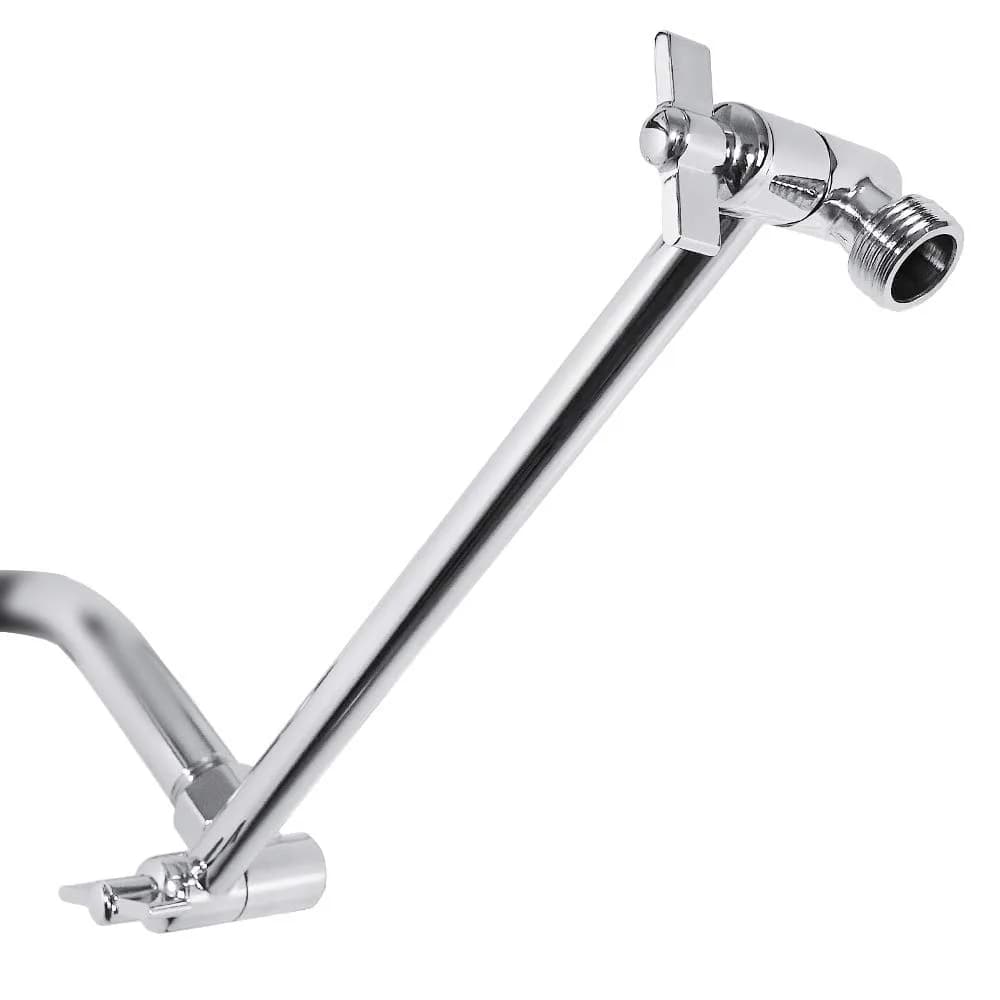 NearMoon Adjustable Shower Arm Extension 27.94 cm (11 Inch) Chrome Finish | Upgrade Shower Experience - main product image