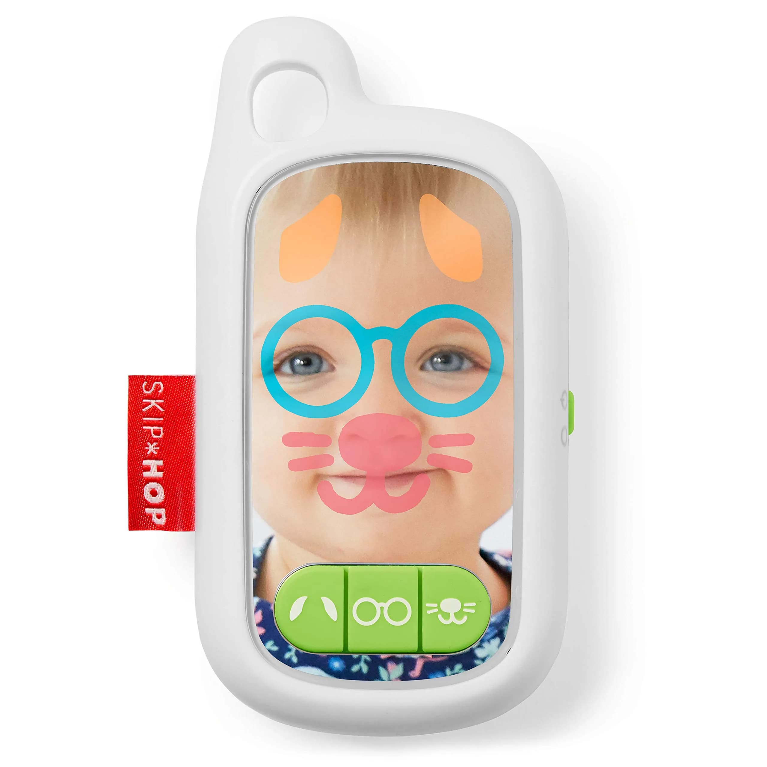 Skip Hop Baby Phone Toy: Explore & More Cell Phone Selfie | Mirrored, Light-up Face Filters, Sound Effects - main product image