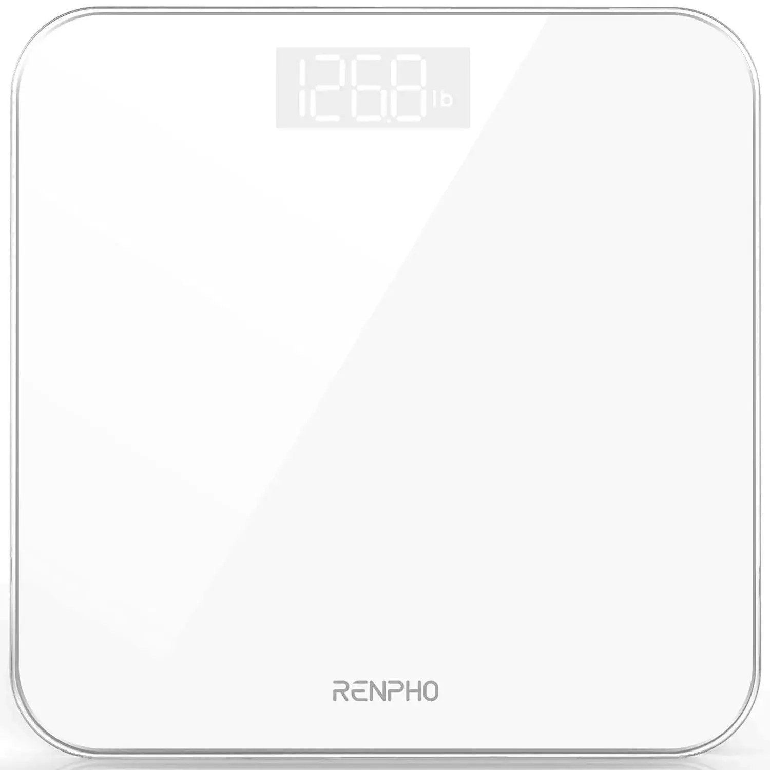 RENPHO Digital Bathroom Scale for Body Weight, 180kg (400lb) | FDA Approved, Accurate Readings - main product image