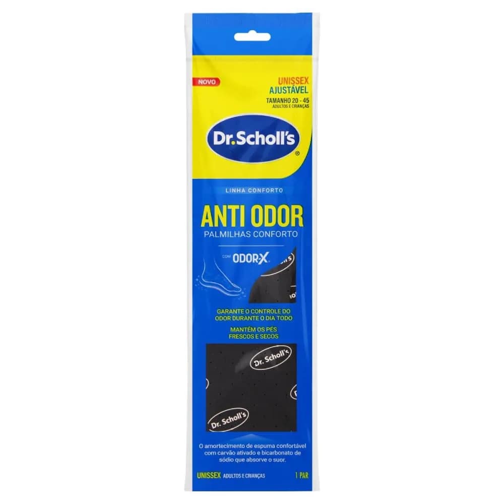 Dr. Scholl's Stay Odor-Free & Dry Comfort Insoles with Odor-X® | Unisex Full Length Trim to Fit Shoe Inserts for Men (7-13) & Women (5-10) - main product image