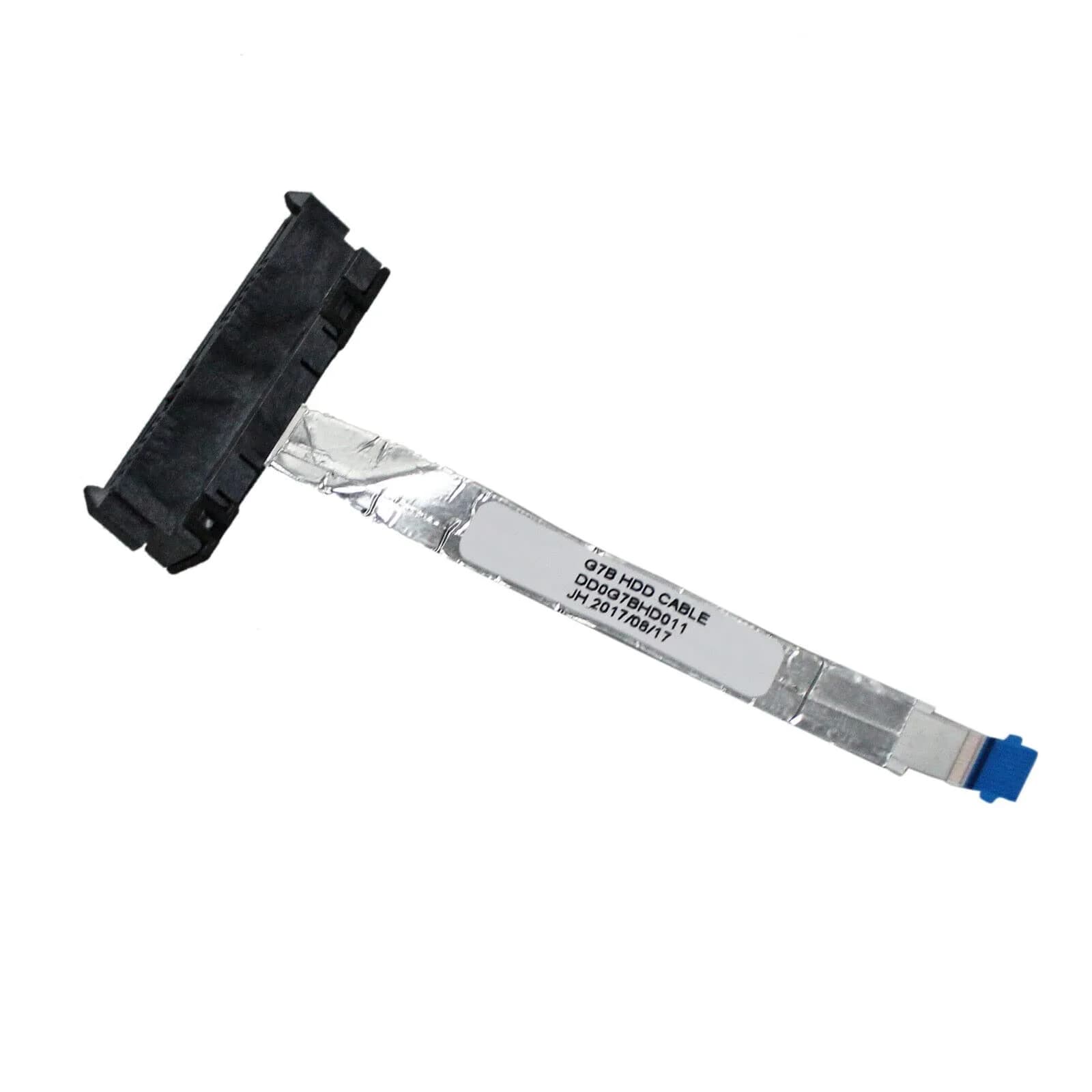 Zahara SATA HDD Hard Drive Connector Cable for HP 15-CS 15-cs0053cl 15-cs0051wm | 78mm Length, Black, Plastic - main product image