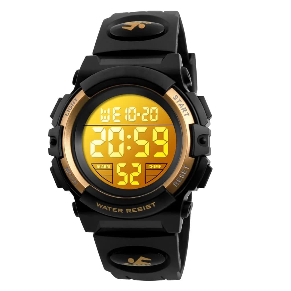 Dayllon Kids Digital Watch Boys Outdoor Sports 50M Waterproof 12/24H Alarm Calendar for Ages 3-15 | Gift - main product image