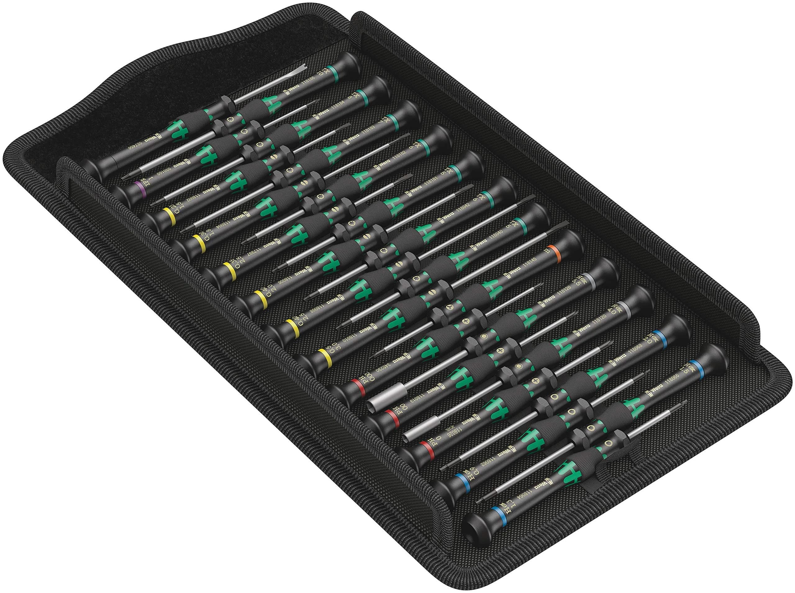 Wera Kraftform Micro Precision Big Pack 1 Screwdriver Set for Electronic Applications, 25 Pieces | Precision Tools for Electronics Repair - main product image