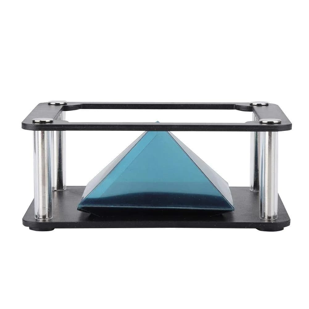 FOSA 3D Holographic Display Stand Projector 15.2cm (6 inch) | Clear 360 Degree Images - main product image