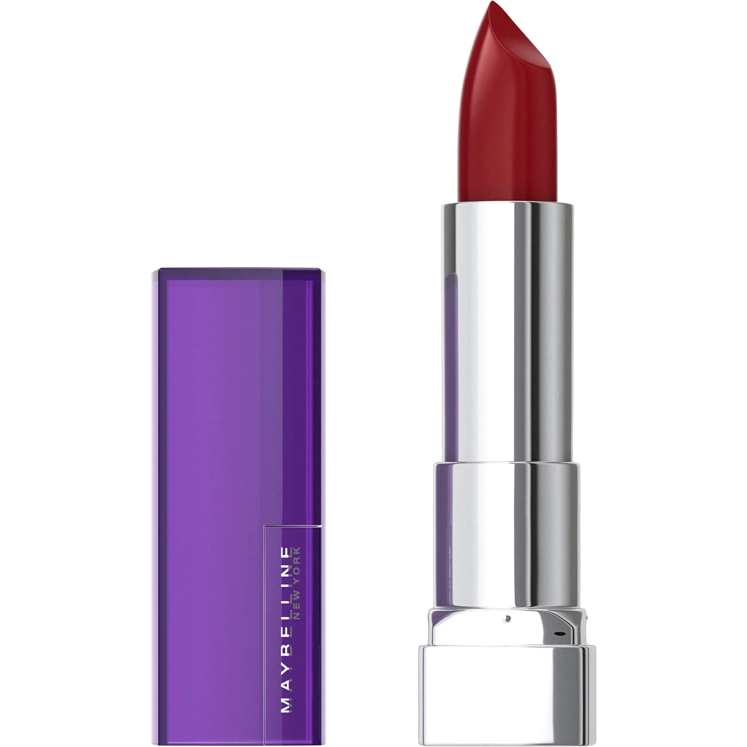 Maybelline Color Sensational Lipstick, Plum Rule, 4.25 g (0.15 oz) | Creamy Hydrating Lip Color - main product image