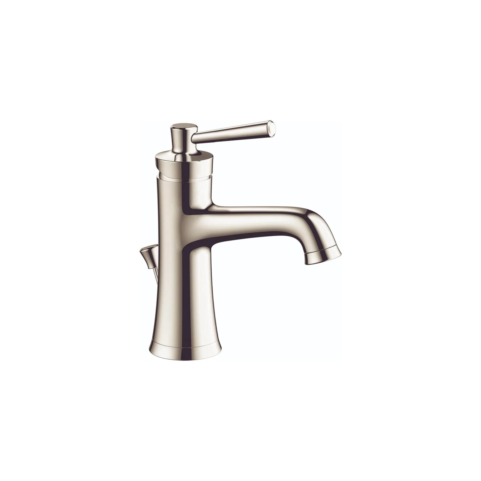 hansgrohe Joleena Single-Hole Bathroom Faucet with Pop-Up Drain, 1.2 GPM, 19.7 cm (7.75-Inches) Tall, Polished Nickel | ComfortZone 100 for Easy Use - main product image