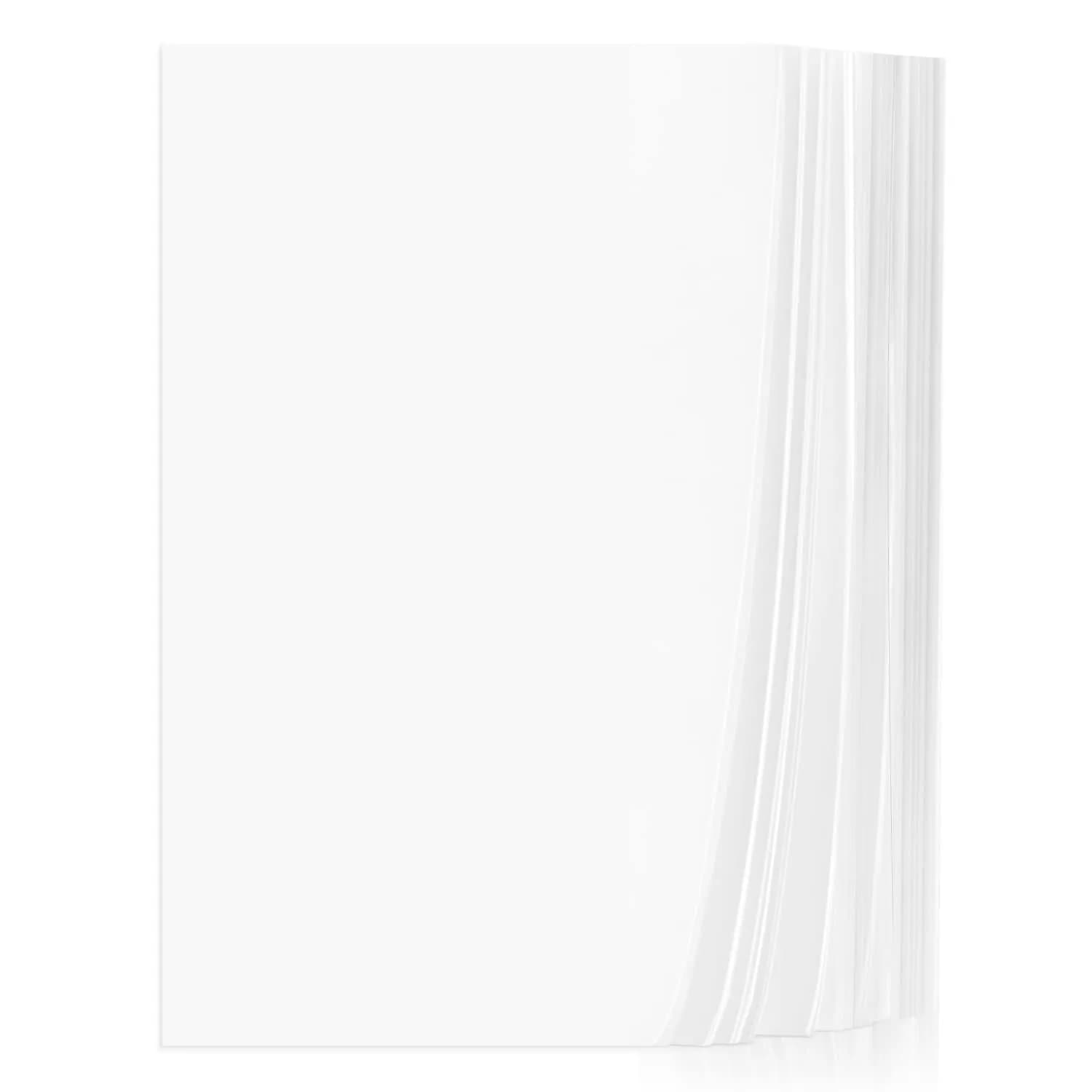 Cridoz Vellum Paper 8.5 x 11 Inches | Translucent Printable Art Paper - main product image