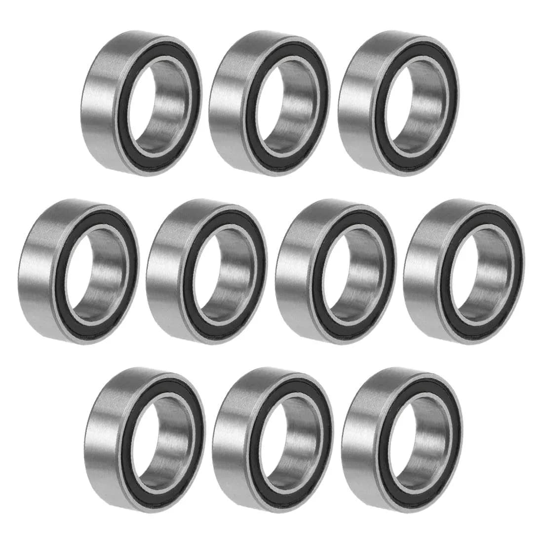 uxcell Deep Groove Ball Bearing 5mm Inner Dia 8mm OD 2.5mm | Double Sealed Chrome Steel, High-Speed, Cost-Effective - main product image