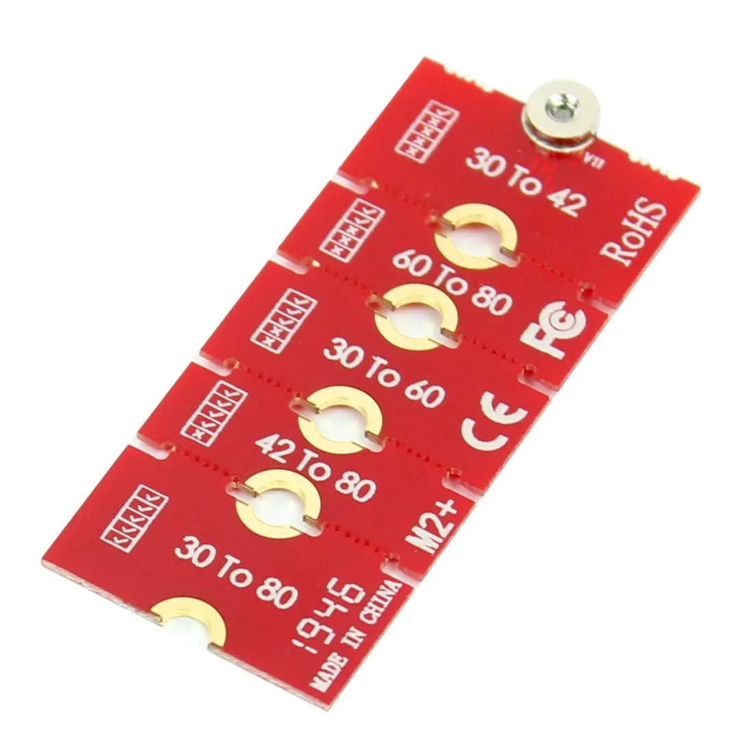 JEYI M2 M2PLUS NGFF NVME M.2 Extended Transfer 2230, 2242, 2260, 2280 | Durable Metal Support, Adjustable Length, Easy Install - main product image