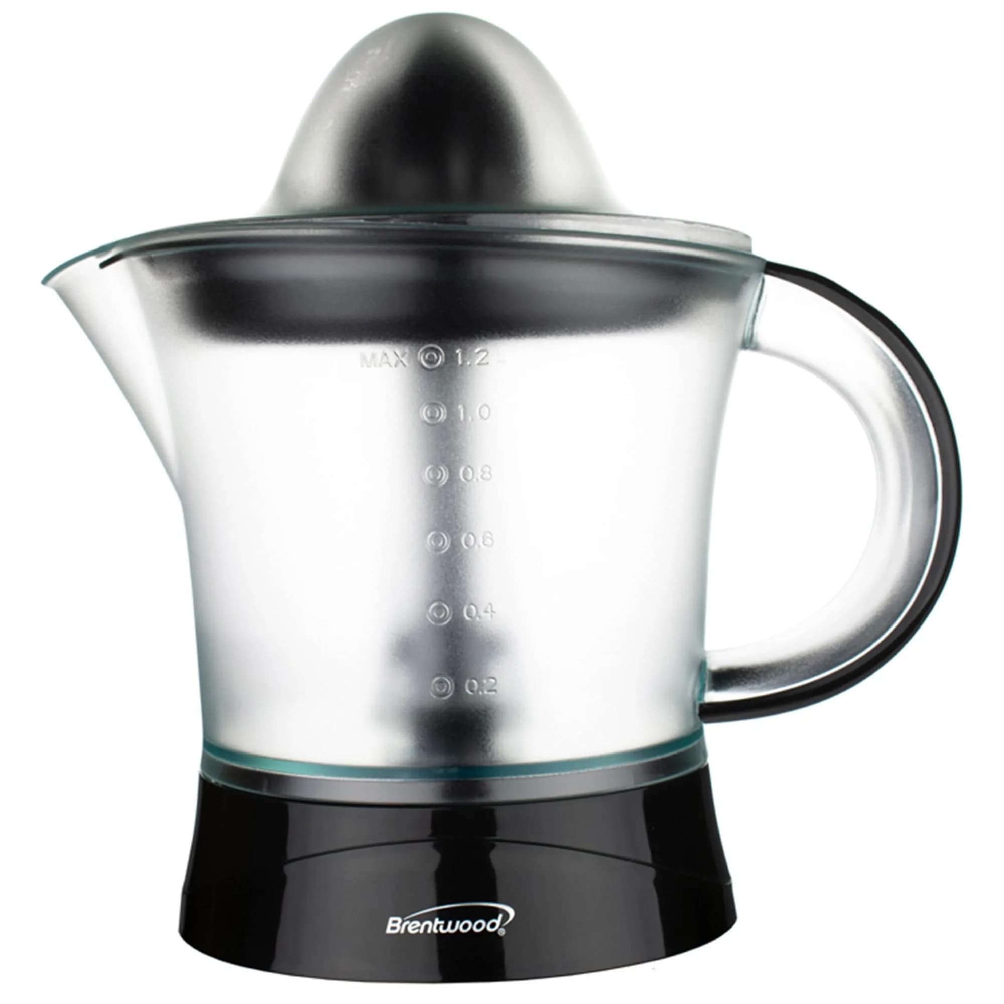Brentwood Black Juicer 40-Ounce | Powerful Electric Citrus Juicer for Home Use - main product image