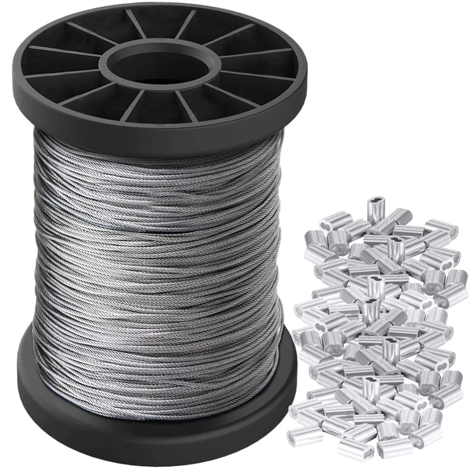 Cerpourt Heavy Duty Stainless Steel Picture Hanging Wire 1.5mm | Supports up to 150lbs - main product image