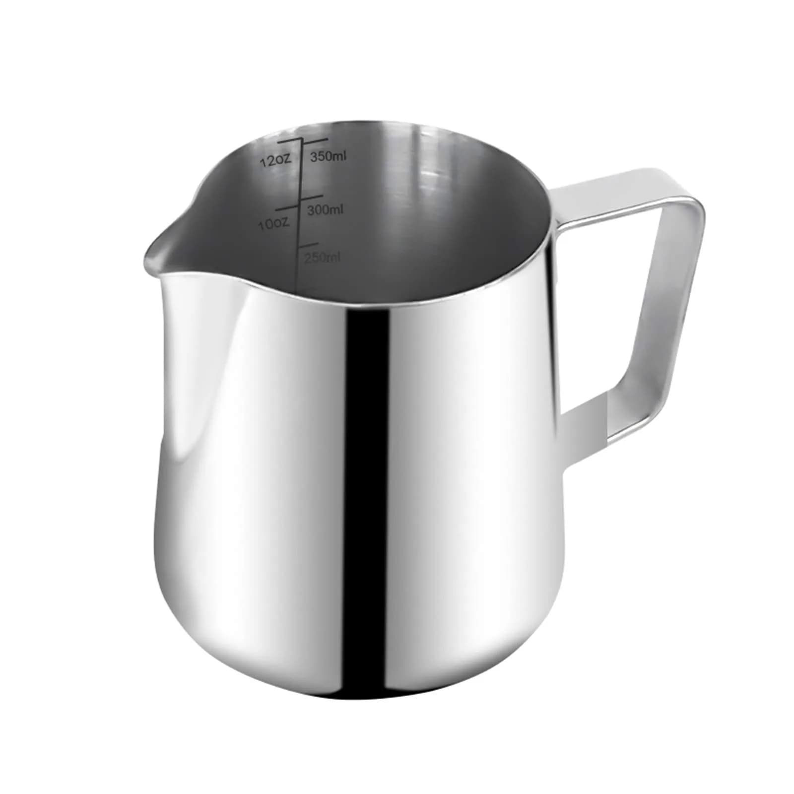 SOTECH Stainless Steel Espresso Milk Frothing Pitcher,12oz/350ml | Rust-proof, Dripless, Dishwasher Safe - main product image