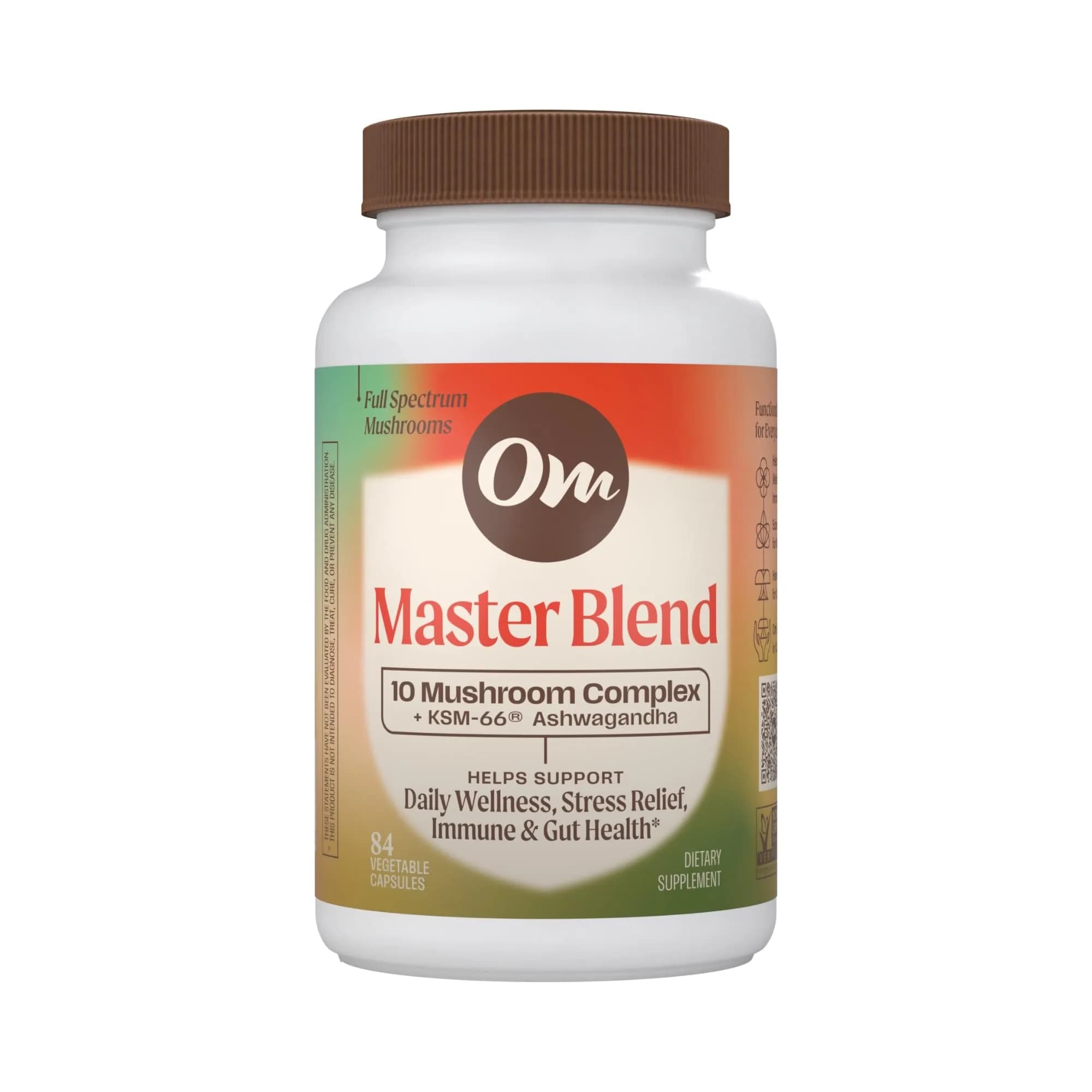 OM MUSHROOM SUPERFOOD Master Blend Mushroom Capsules - main product image