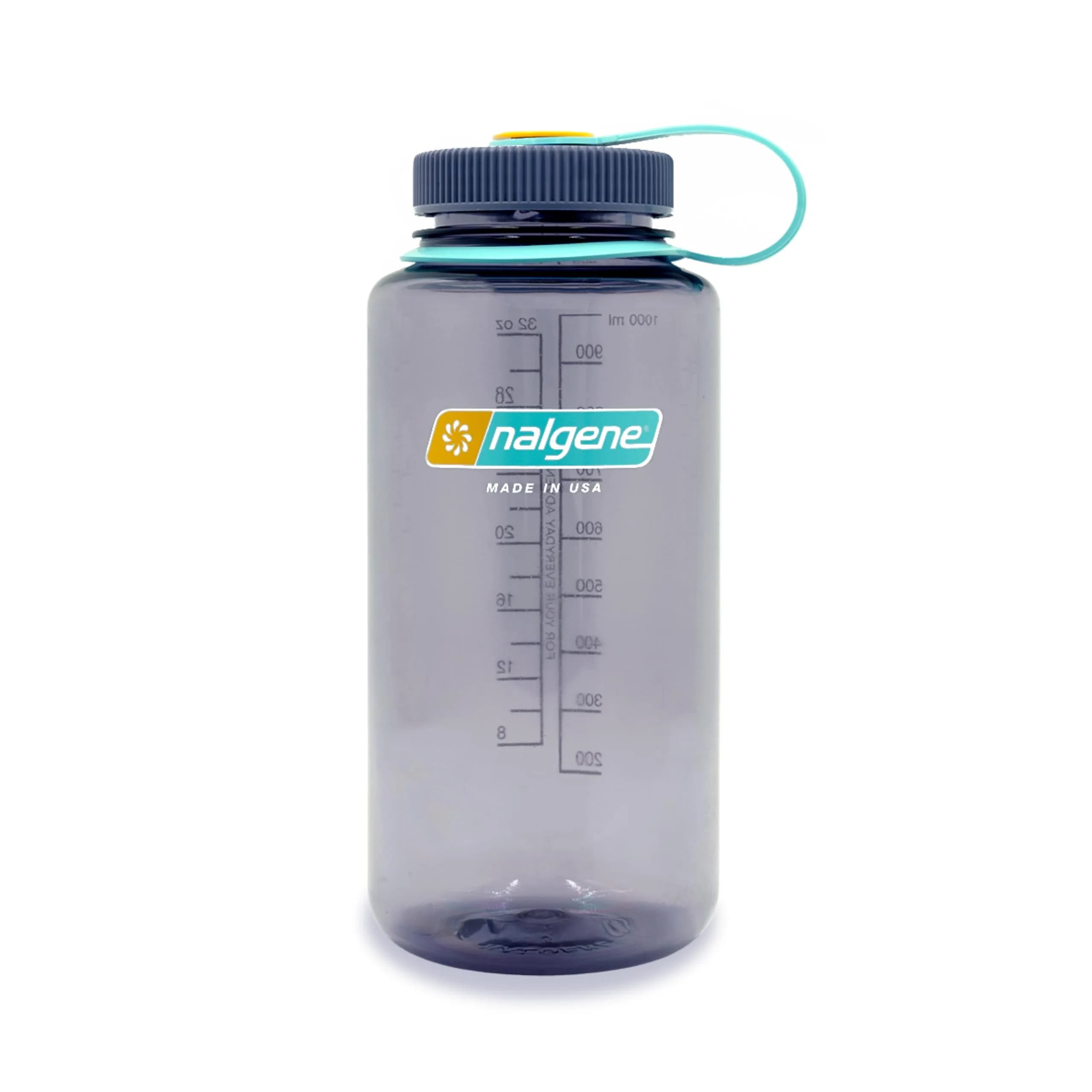 Nalgene 32 oz Wide Mouth Water Bottle, Aubergine | Heavy-Duty, Indestructible & Versatile - main product image