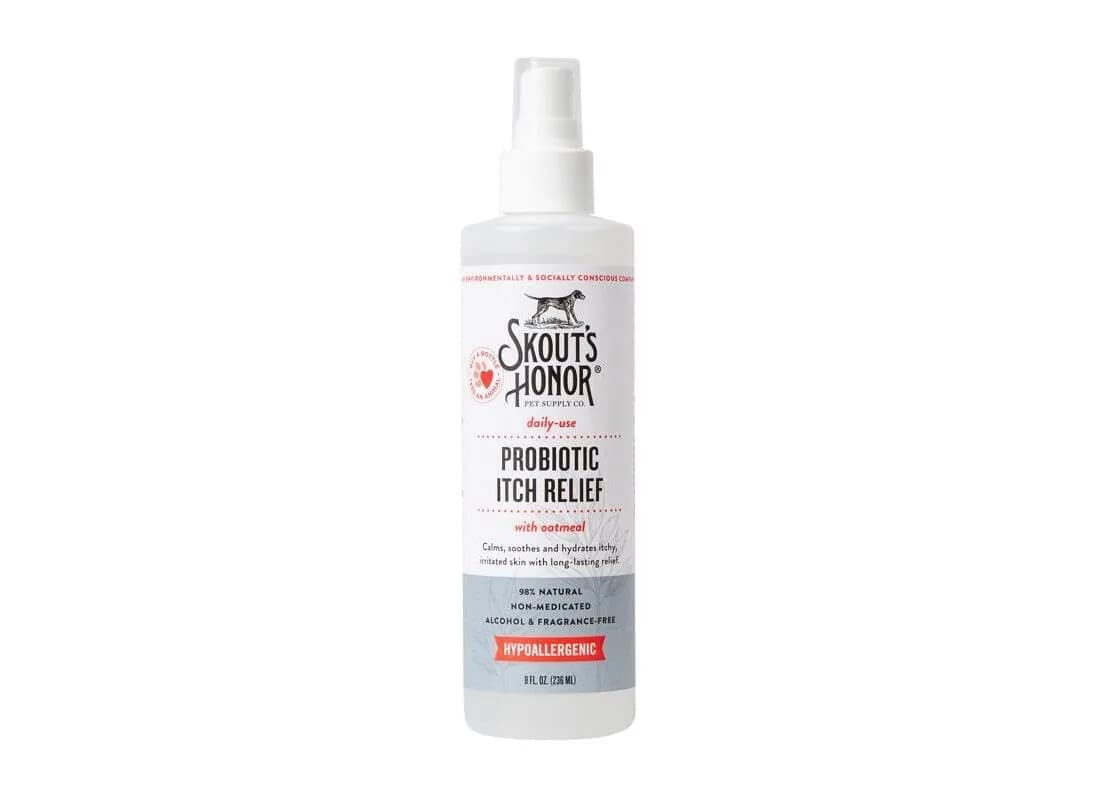 SKOUT'S HONOR Probiotic Itch Relief Spray 8 Fl Oz | Supports Skin Comfort & Itch Relief - main product image