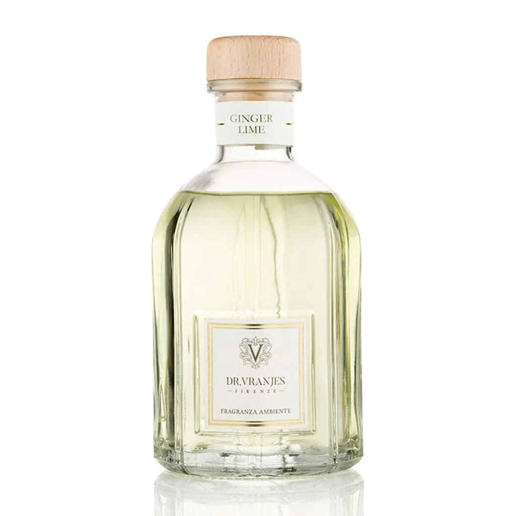 Dr. Vranjes Ginger Lime 250 ml Aroma Diffuser + White Sticks | Italian Luxury Home Fragrance - main product image