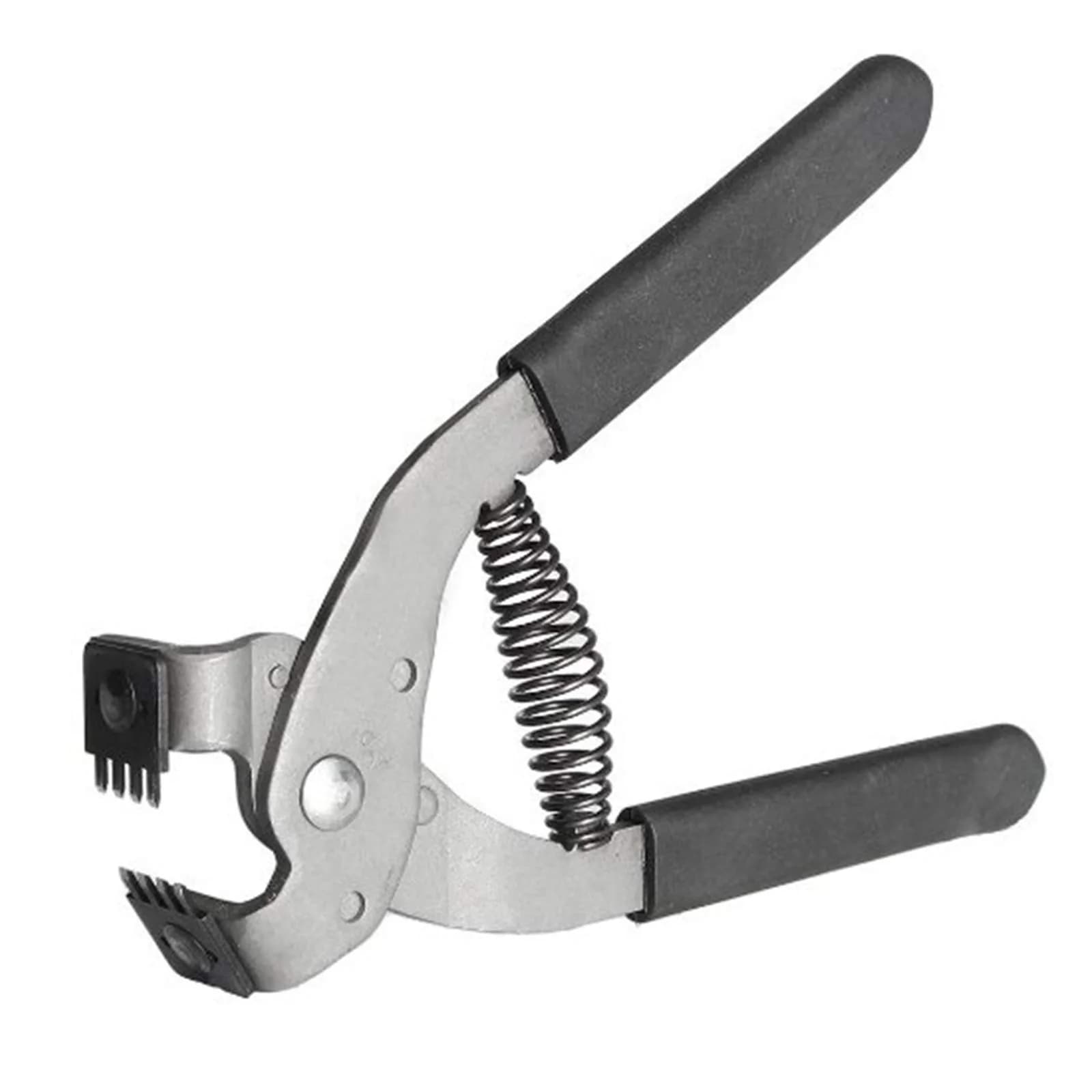 Terizger Leather Stitching Hole Punch Plier Clamp Cutter 4mm (4 Prong) | Heavy Duty Steel Tool for DIY Craft